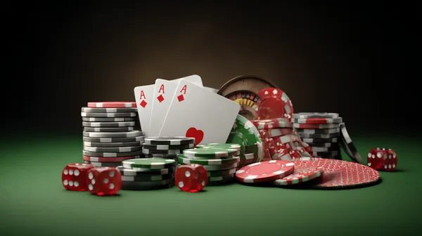 RK888 Casino — Step inside our high-end casino experience A glamorous woman holding casino chips in a neon-lit environment, representing the premium online casino atmosphere of RK888.